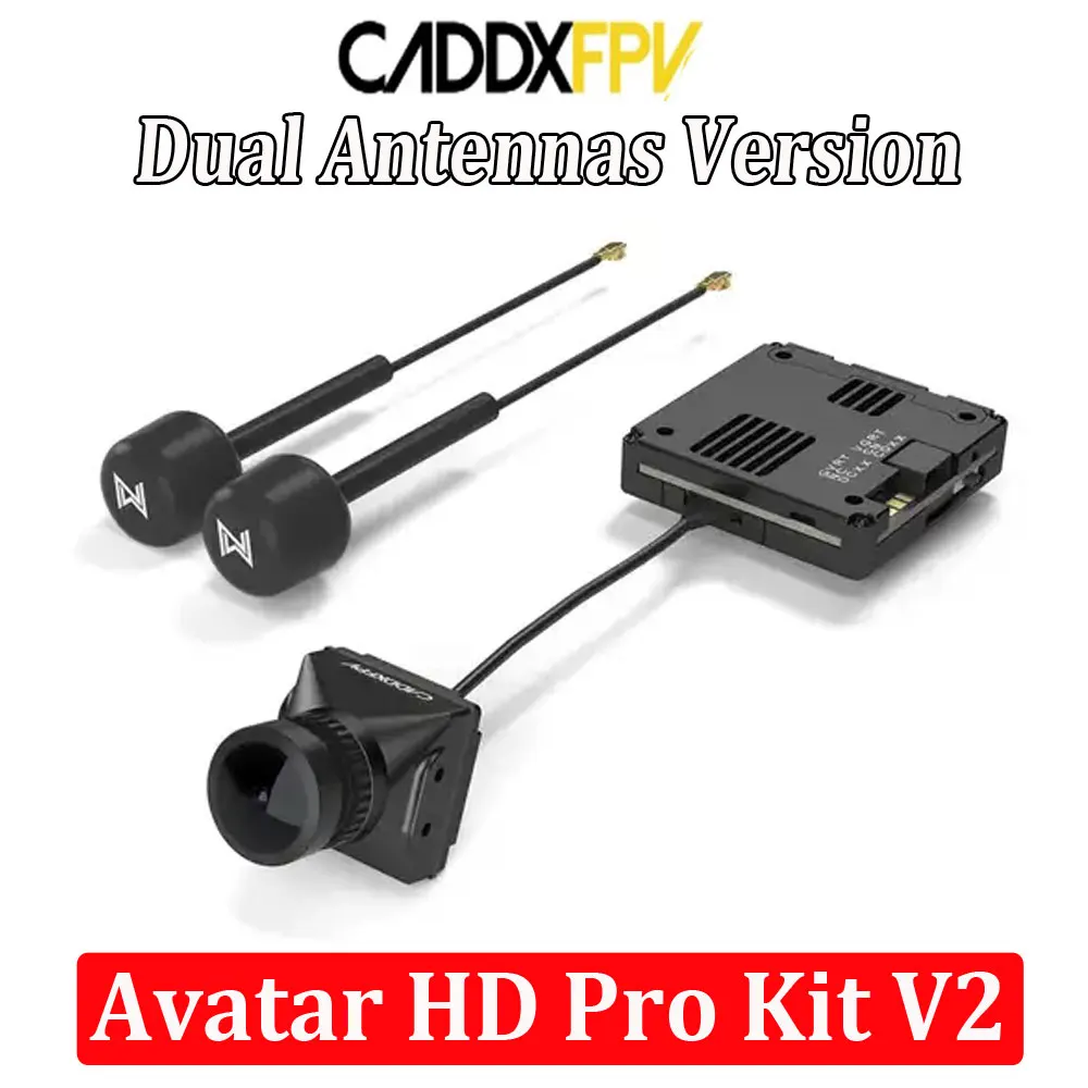 مجموعة Caddx Walksnail Avatar  - مراجعة Walksnail Avatar Hd Kit V2 32Gb وسعره