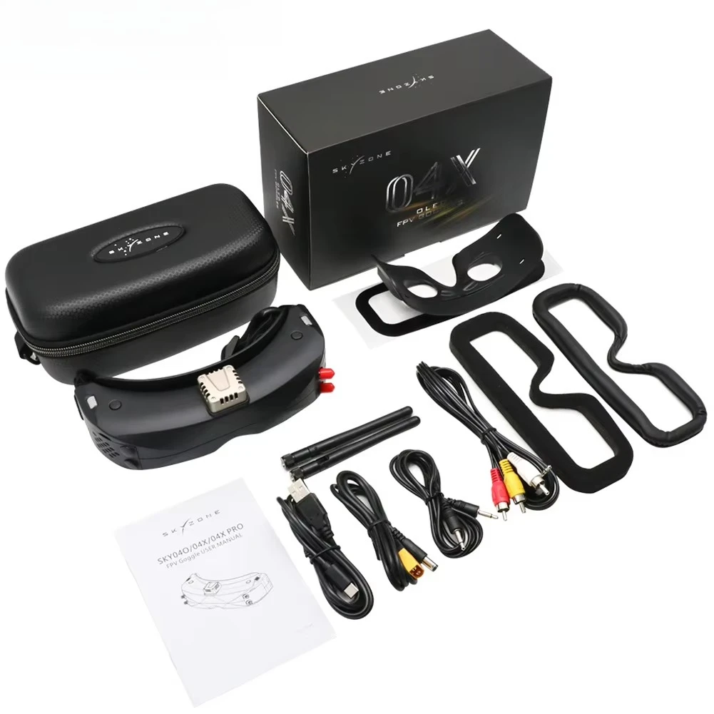 نظارات FPV من SKYZONE طراز SKY - مراجعة Skyzone Sky04X Pro Oled Fpv Goggles وسعره