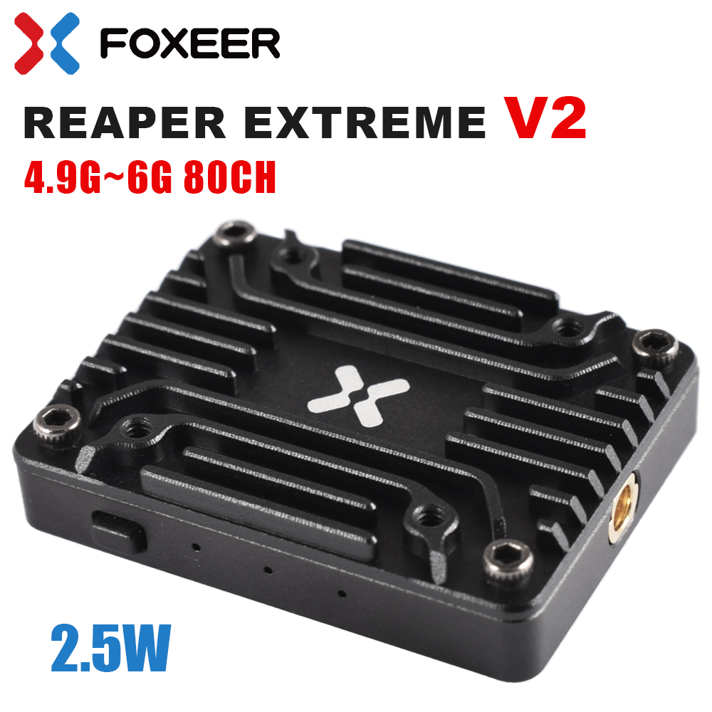 خصم كبير: جهاز إرسال فيديو FPV - مراجعة Foxeer Reaper Extreme 2.5W Vtx وسعره